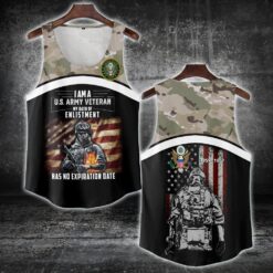 US Army, American By Birth, Veteran By Choice - Tank-Top