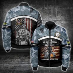 US Navy, E 5 Red - Bomber Jacket