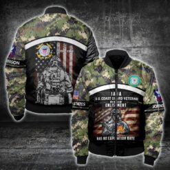 US Coast Guard, E 4 Red - Bomber Jacket