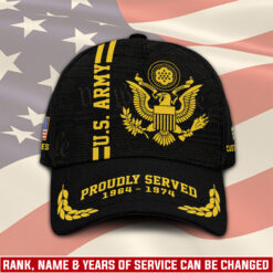 US Army, Proud To Have Served - Classic Cap