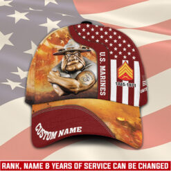 US Marine Corps, E 9 Marines Master Gunnery Sergeant - Classic Cap