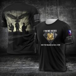 US Coast Guard, E 7 Gold - T-Shirt