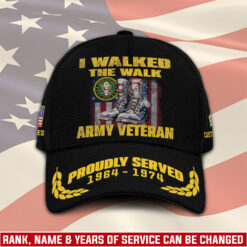 US Army, Proud Veteran - Classic Cap