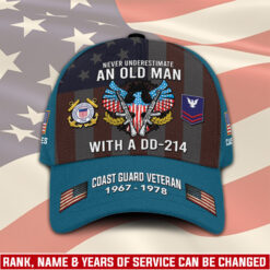 US Coast Guard, E 7 Red - Classic Cap