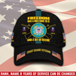 US Coast Guard, E 4 Gold - Classic Cap