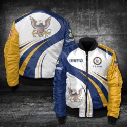 US Navy, Anchors Aweigh - Bomber Jacket