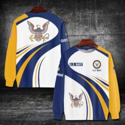 US Navy, E 7 Gold - Sweatshirt