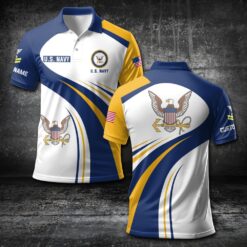 US Navy, Duty, Honor, Country - Polo Shirt