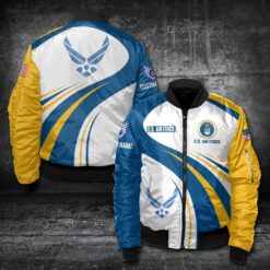 US Air Force , E 3 Air Force Airman First Class - Bomber Jacket