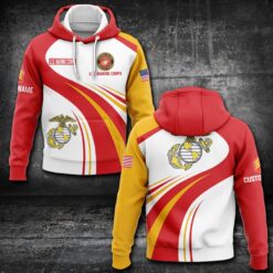 US Marine Corps, No One Fights Alone - Hoodie