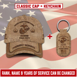 US Marine Corps Combo Classic Cap + Keychain