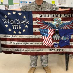 Military Flying Flag - THFCustom24072301 - 3×5 Feet(90×150 Cm)