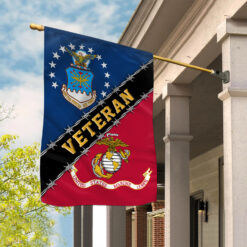 USAF - USMC - House Flag - THFCustom24080601