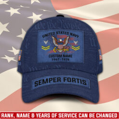 US Navy, American By Birth, Veteran By Choice - Classic Cap