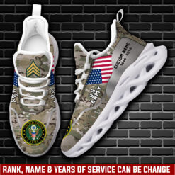 US Army, E 6 Army Staff Sergeant - Max Soul Shoes