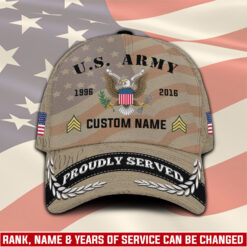 US Army, E 8 Army Master Sergeant - Classic Cap