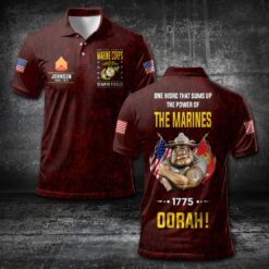 US Marine Corps, E 9 Marines Sergeant Major - Polo Shirt