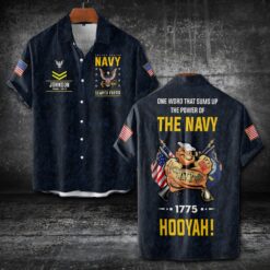 US Navy, E 3 Blue - Short Sleeve Button Shirt