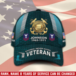 US Coast Guard, Defender of Freedom - Classic Cap