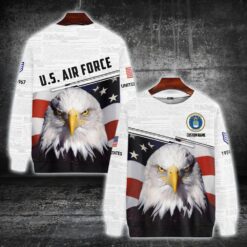 US Air Force , Land Of The Free, Because Of The Brave - Sweatshirt