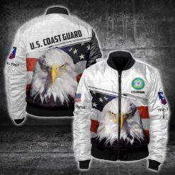 US Coast Guard, E 8 Gold - Bomber Jacket