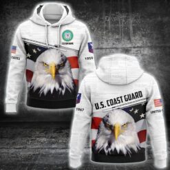 US Coast Guard, Born Ready - Hoodie