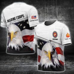 US Marine Corps, E 8 Marines Master Sergeant - T-Shirt