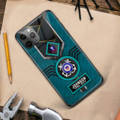 US Coast Guard, E 5 Gold - Premium Glass Phone Case