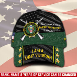 US Army, Proud Veteran - Classic Cap