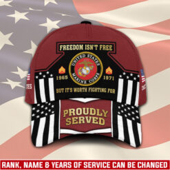 US Marine Corps, No One Fights Alone - Classic Cap