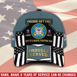 US Coast Guard, Lest We Forget - Classic Cap