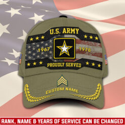 US Army, No One Gets Left Behind - Classic Cap