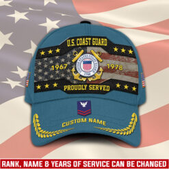 US Coast Guard, Honoring All Who Served - Classic Cap