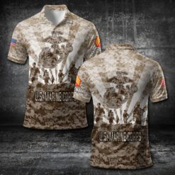 US Marine Corps, All Gave Some, Some Gave All - Polo Shirt