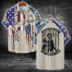 US Navy - Short Sleeve Button Shirt