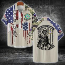 US Coast Guard - Short Sleeve Button Shirt