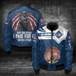 US Air Force, Honoring All Who Served - Bomber Jacket