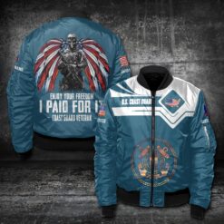US Coast Guard, E 7 Gold - Bomber Jacket