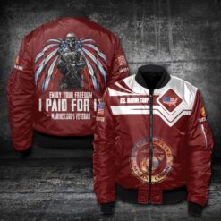 US Marine Corps, E 9 Marines Master Gunnery Sergeant - Bomber Jacket