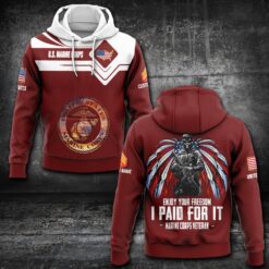 US Marine Corps, E 2 Marines Private First Class - Hoodie