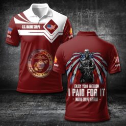 US Marine Corps, Duty, Honor, Country - Polo Shirt