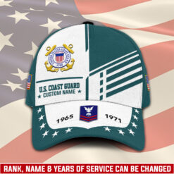 US Coast Guard, E 4 Gold - Classic Cap