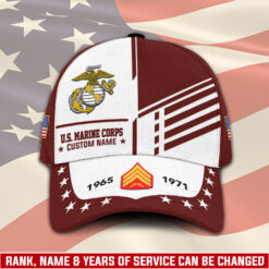 US Marine Corps, Honor, Duty, Service - Classic Cap