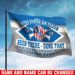 US Air Force , Aim High … Fly-Fight-Win - Flying Flag 3×5 Feet(90×150 Cm)