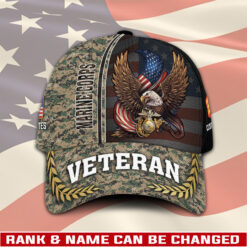 US Marine Corps, Land Of The Free, Because Of The Brave - Classic Cap