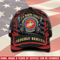 US Marine Corps, Proud Veteran - Classic Cap