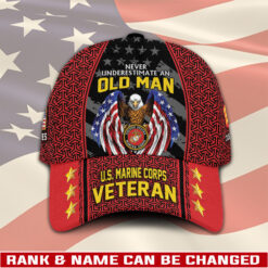 US Marine Corps, E 8 Marines Master Sergeant - Classic Cap