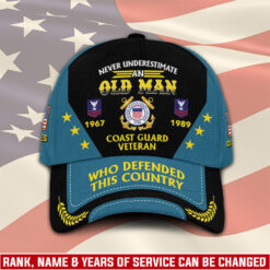 US Coast Guard, E 9 Gold - Classic Cap