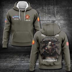 US Marine Corps, Proud Veteran - Hoodie