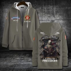 US Marine Corps, The Devil Dogs - Zip Hoodie